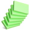 300 Count Index Cards 3 x 5 Inch Ruled Green