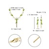 Ever Faith Floral Jewelry Sets for Women, Wedding Brides Bridal