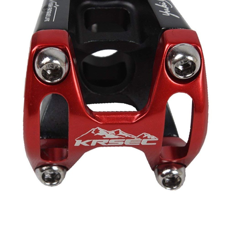 Krsec Alloy Aluminum 31.8mm x 50mm Handlebar Short Bike Stem