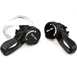 Bireegoo 15/18/21 Speed Friction Thumb Shifter Set MTB Bike Accessories