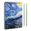Cuaderno De Dibujo Libretas Profesional Sketchbook 60 Hojas