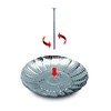 Barazzoni Baskets for Steaming with Telescopic Handle, nickel-free stainless steel,