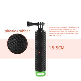 Geila Floating Mount, Grip, Tripod Waterproof with Foam Grip, Floating Selfie Stick Mount for Hero 6, Hero 5, Hero 3+4 Session 3, Action Pro Camera and Accessories