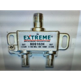 Extreme 8 Extreme 2-Way Digital 1Ghz High Performance Coax Cable Splitter Model: BDS102H