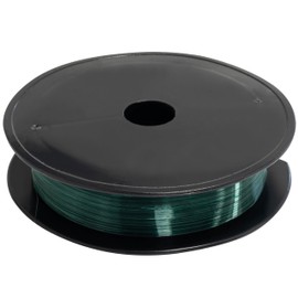 AERZETIX - C68895 Set of 3 spools, reels monofilament fishing line 100 m - thickness 0.12 mm - endurance 3.1 kg - colour green - made of nylon - bait fishing rod fish rope