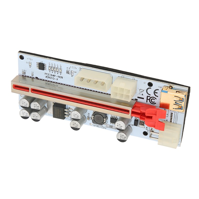 PCIE Riser 8 Firm Capacitors Strong Anti Interference GPU 1X