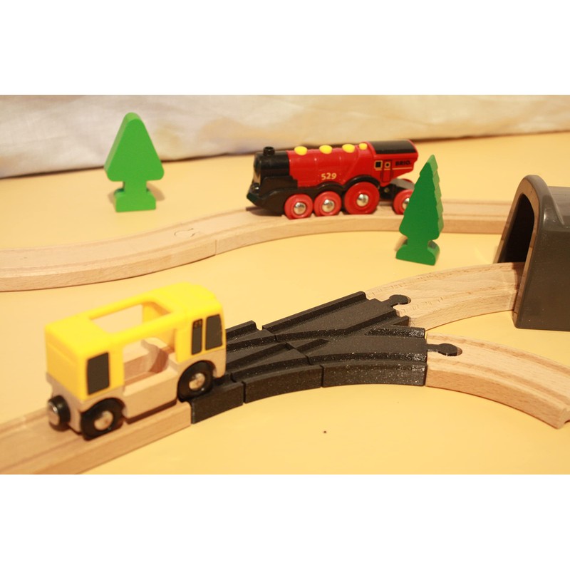 Locorico - Mechanical Switches for Wooden Rail Compatible with Brio