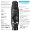 Voice Magic Remote for LG OLED QNED NanoCell Webos Smart