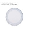 White Round Speaker Cover Ceiling Speaker White Cover Metal Cold