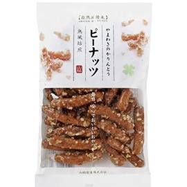 Yamawaki Seika Natural Priority Peanut Karinto, 2.5 oz (70 g) x 8 Bags