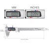 Smgda Digital Vernier Caliper, 150mm Stainless Steel Electronic Calipers Measuring