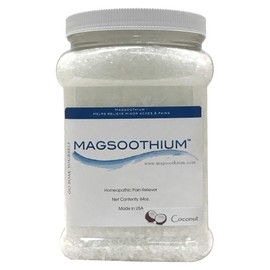 Magsoothium's 64oz Magnesium and Arnica Infused Soaking Crystals (Coconut)