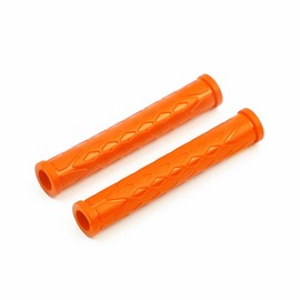 Beatus Handle Lever Grip, Easy to Use, Variety of Colors, Anti-Slip Lever Cold Protection, Brake, Accelerator, Left and Right Set, Universal (Orange)