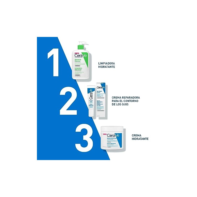 CeraVe Crema Hidratante Facial y Corporal para Piel Seca 454g