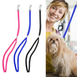 Noose 3 Pcs Restraints Dog Grooming Harness Pet Strap Dog Grooming Belly Strap for Table Pet Shower Strap for Pet Baths Grooming Tables Bathtubs Outdoor Activities
