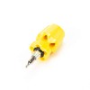 Short Screwdriver with 6 Bits Hand Tools with Comfortable Soft