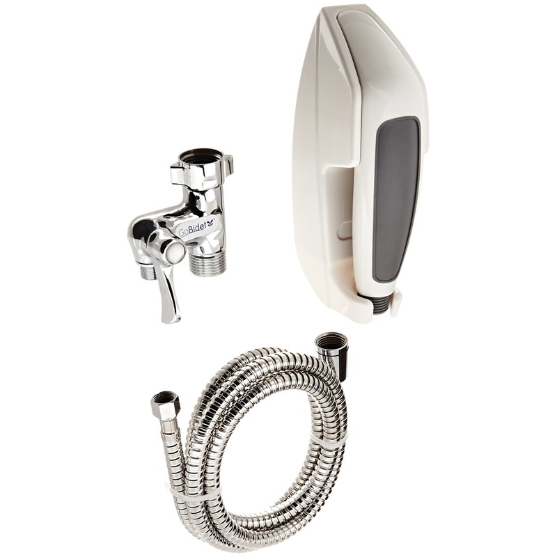 GOBIDET Easy-to-Install, Mountable Handheld Bidet, White, 1-Set (2012W)