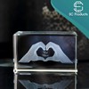 SC Products 3D Laser Etched Crystal Mum Plaque | Crystal