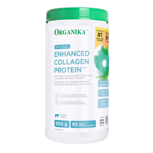 Organika Enhanced Collagen Protein Original 950g