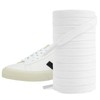 UamGlsob Flat Laces for Veja Campo Sneakers,8mm Trainers Shoelaces Replacement