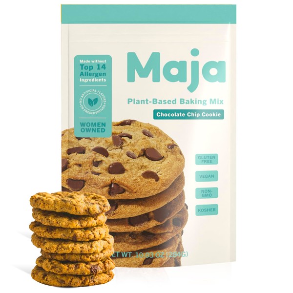 Maja Plant-Based Chocolate Chip Cookie Mix - Pack of 2