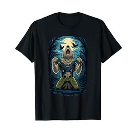 Werewolf Ripping Alpha Wolf Meme T-Shirt