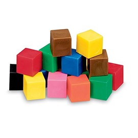 Plastic Centimeter Cubes, Set of 1000