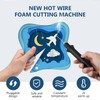 3-in-1 Electric Hot Wire Foam Cutter, 18W Electric Styrofoam Cutting