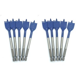 TJPoto 10pack Replacement Part New # DSB1013B 1" x 6" Spade Bit Bulk for Bosch