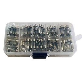 HeyNana - 200 Fast Glass Fuses (5x20mm) Fuses 0.5A 1A 2A 3A 4A 5A 8A 10A 15A 20A 20A 20 Units Per Value