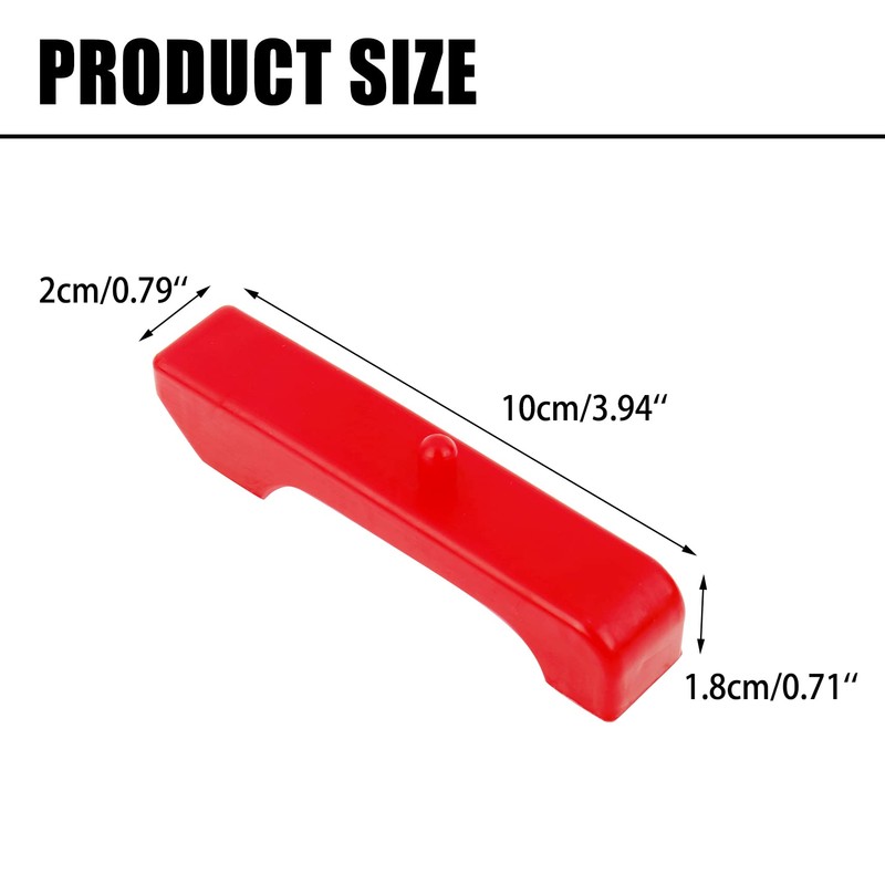 Rubber Radiator Insulator Pads, Radiator Support Bushings Fits for 73-87