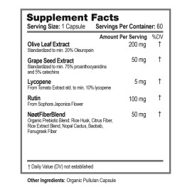 Nøøt Cardio Care Suplemento Cardiaco 60 Cápsulas