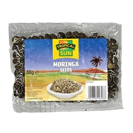 Tropical Sun Moringa Seeds | 100% Natural Whole Seeds | Ideal for Herbal Tea and Culinary Uses | 50g (Pack of 1)