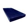 Visaggio Microfibre Fitted Sheet 90-100 x 200 cm Dark Blue