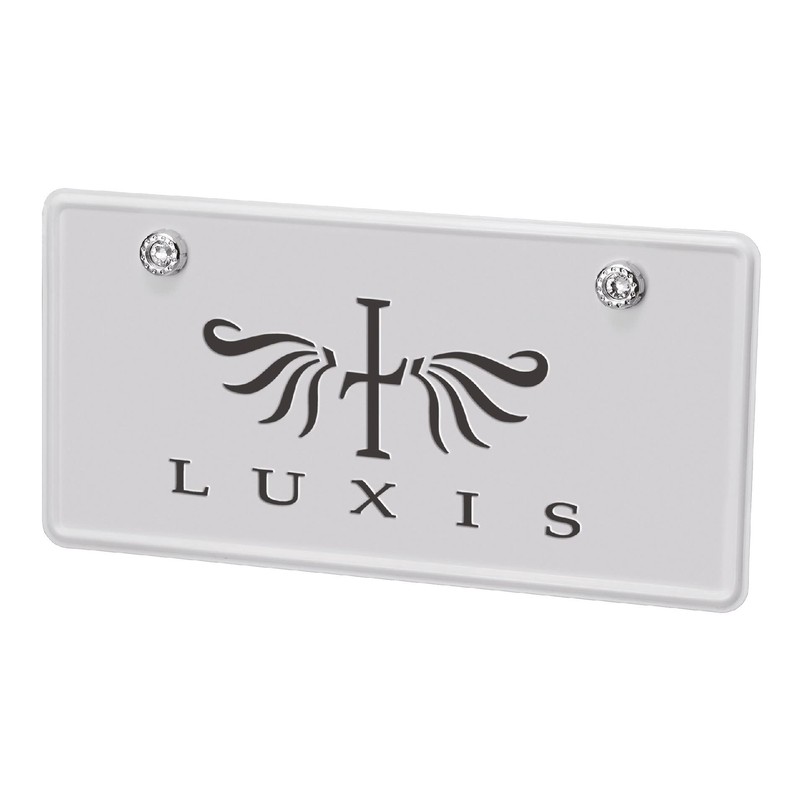 CARMATE LS416 Car License Plate Security Bolt & Cap Crystal