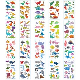 WUDQIJI 20 Pcs Waterproof Kids Tattoo Stickers Body Stickers Set of 20 Tattoos Waterproof Water Transfer Stickers Kids Reward Stickers Cute Decorations for Girls and Boys, Shichi-Go-San Festival