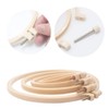 REBECASKYENS 4Pcs 4 Sizes Embroidery Hoops, Round Embroidery Hoop, Plastic