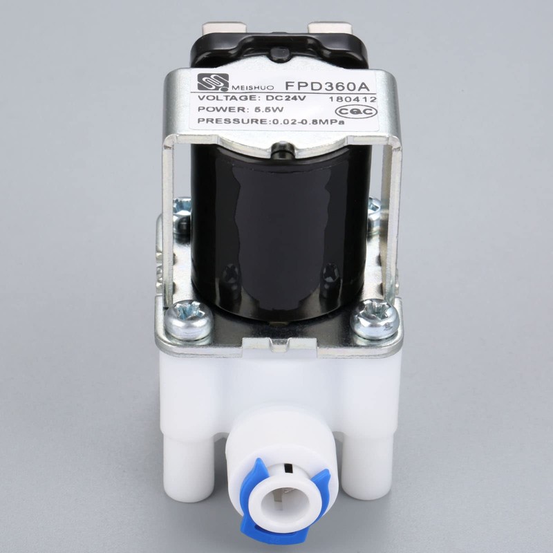 Electric Water Valve, Yetaha AC 24V DC Solenoid Valve, 1/4"
