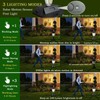 Jalarox Solar Post Lamp Lights, Dusk to Dawn Solar Post