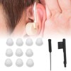 Silicone Hearing Amplifier Dome Earplug Set Professional Hearing Amplifier Cleaning