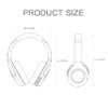 iKF King S Wireless Active Noise Cancelling Headphones,Wired Headset, Built-in