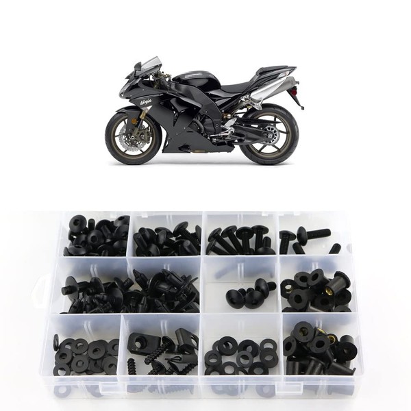 Xitomer Motorbike Full Sets Fairing Bolts Kits Fit for ZX-10R