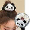 Cute Panda Scrunchies for Women, 2 Pcs White Black Fashion