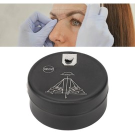 Hilo de Mapeo de Cejas Preentintado de 65,6 Pies, Hilo de Marcado de Microblading de Maquillaje Profesional para Salón de Belleza (Blanco)