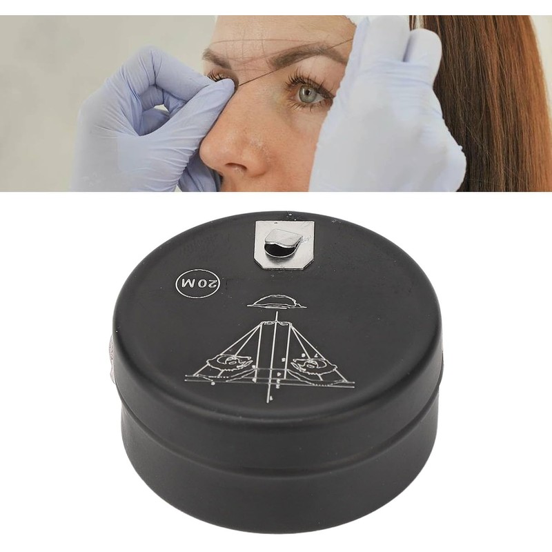 Hilo de Mapeo de Cejas Preentintado de 65,6 Pies, Hilo