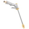 High Pressure Water Spray Gun Long Hose Brass Nozzle Adjustable