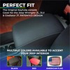 Koverz Neoprene Console Cover Armrest Pad with Keyhole Compatible with