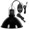 REPTI ZOO Reptile Light Fixture with Dimming Thermostat, 8.5 Inch