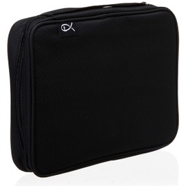 Divinity Boutique, Canvas Bible Case - Black Bible Cover for Men and Women - for Compact, X-Large and XX-Large Books