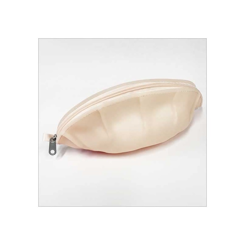 Dumpling Pouch, Dumpling Pouch, Pen Case, cream color